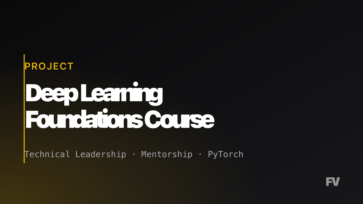 Curso de Fundamentos de Deep Learning