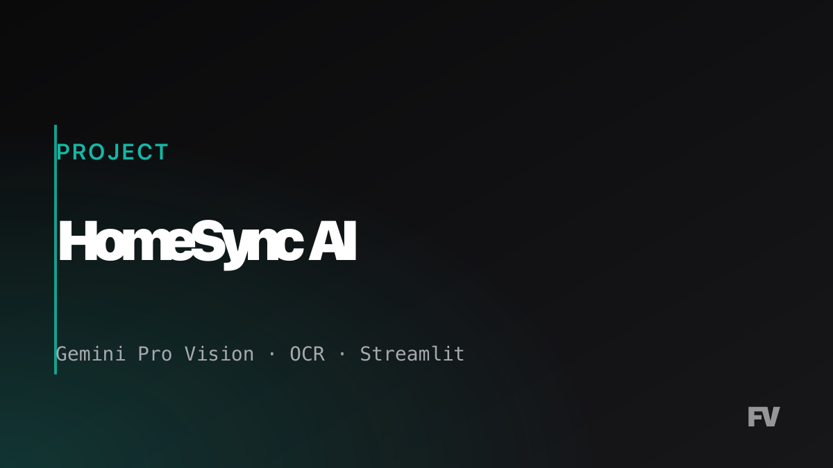 HomeSync AI